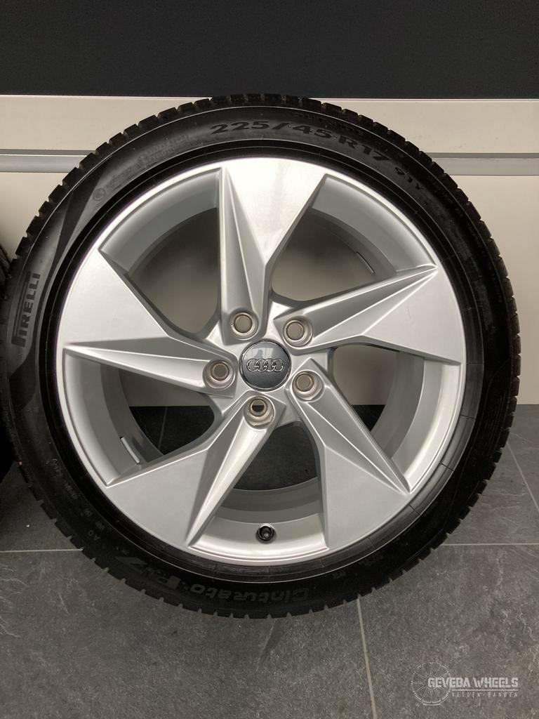 17'' originele Audi A3 8P 8V 8Y velgen + banden 5x112  8Y0 6, Autos : Pièces & Accessoires, Pneus & Jantes, Pneus et Jantes, Pneus été