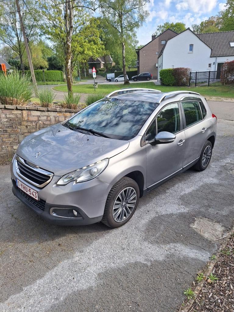 peugeot 2008, Auto's, Zwart, Handgeschakeld, 5 deurs, Particulier