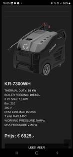 Hogedrukreiniger heet water Kremer, Ophalen, Nieuw