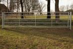 Gegalvaniseerde weidepoort 488 cm met half gaas – 5 spijlen, Dieren en Toebehoren, Weidegang, 2 of 3 paarden of pony's