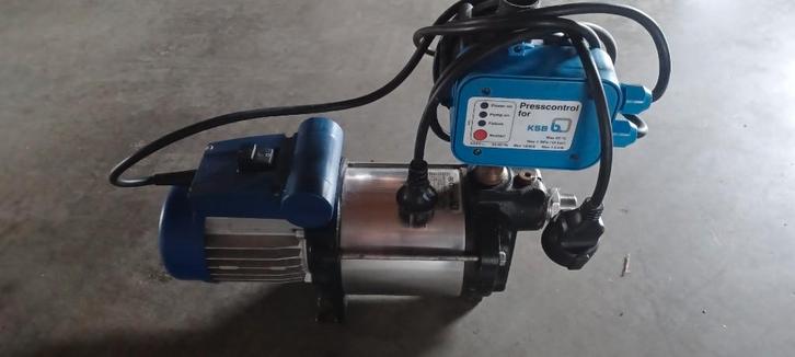 Pompe à eau de pluie KSB, Jardin & Terrasse, Pompes à eau, Utilisé, Pompe d'appoint, Enlèvement