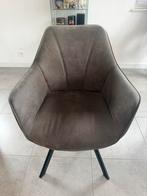 4 chaises grises., Maison & Meubles, Chaises, Enlèvement, Utilisé, Gris, Quatre