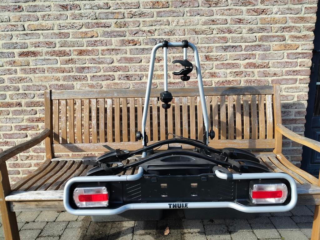 Fietsendrager THULE 2 fietsen [NIEUW], Autos : Divers, Porte-vélos, 2 vélos, Enlèvement