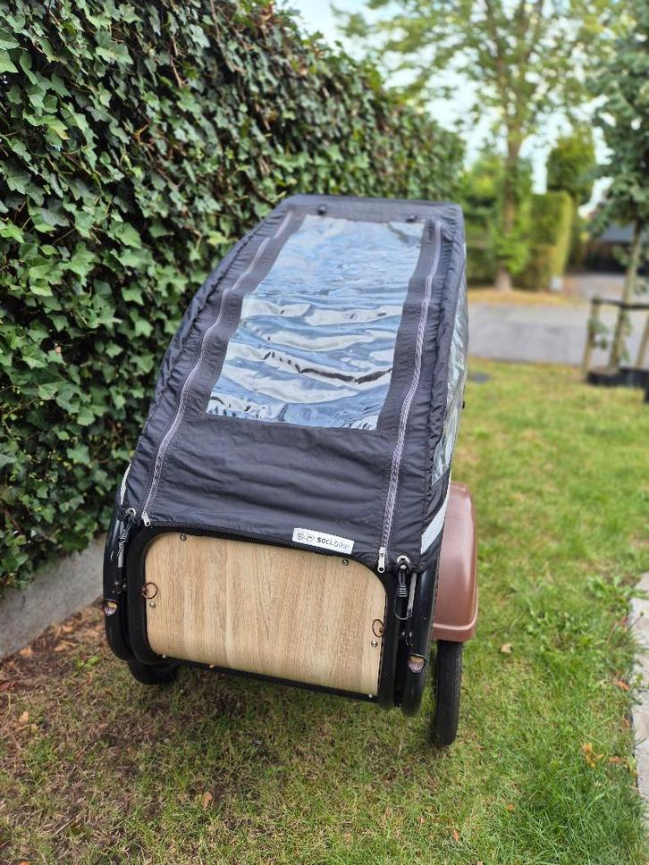 2022 Bakfiets – Driewieler, Fietsen en Brommers, Fietsen | Bakfietsen, Zo goed als nieuw, Overige merken, 2 kinderen, Elektrisch