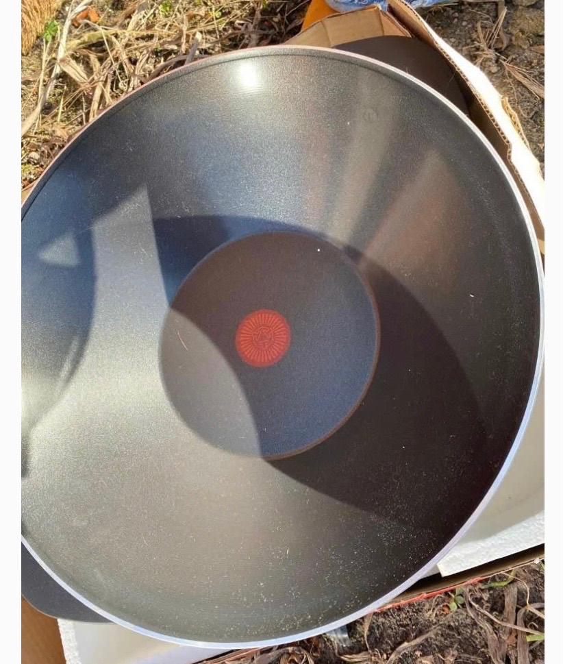 Wokpan tefal set (nieuw), Ophalen, Nieuw, Wok