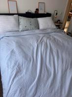 Groot boxspring bed, Huis en Inrichting, Ophalen, Gebruikt, Zwart, Tweepersoons