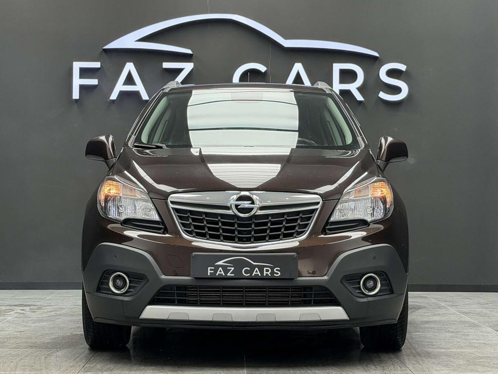 Opel Mokka 1.6 CDTI ecoFLEX 4x2 Cosmo *1ER PROP + GPS + CLIM, Stof, Gebruikt, 4 cilinders, Bruin