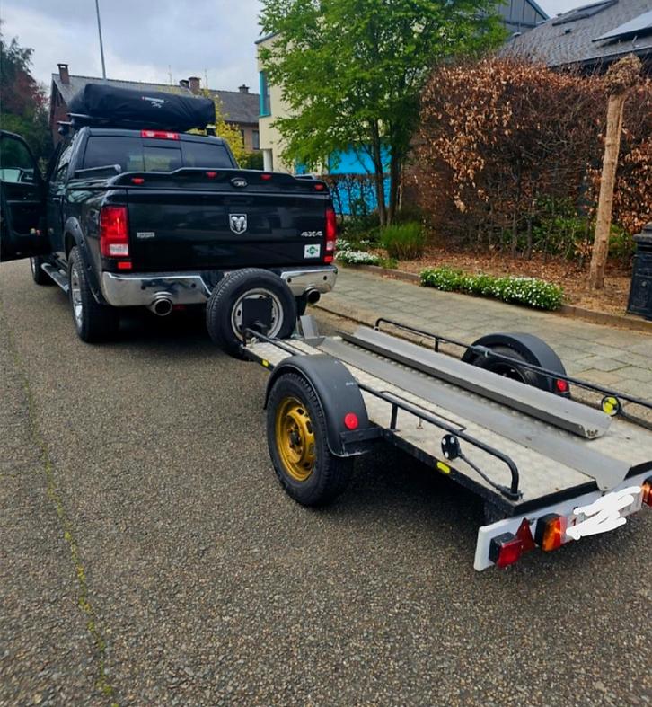 Motortrailer te huur, Autos : Divers, Remorques, Enlèvement