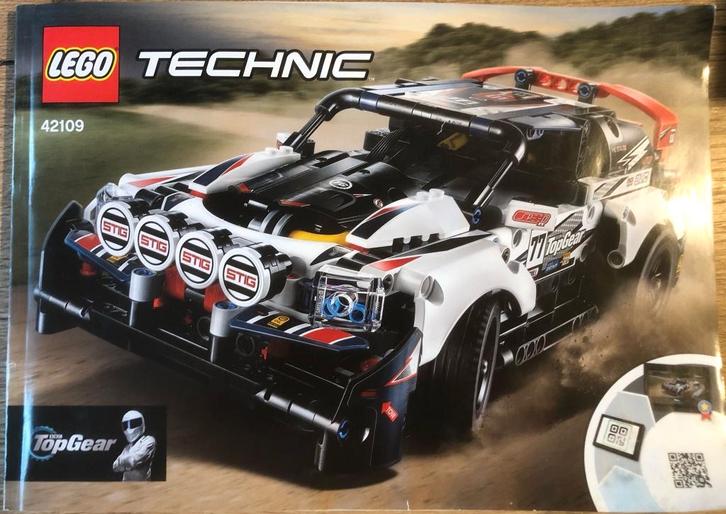 Technic Lego 42109 Top Gear Rally auto met app-bediening, Enfants & Bébés, Jouets | Duplo & Lego, Comme neuf, Lego, Ensemble complet