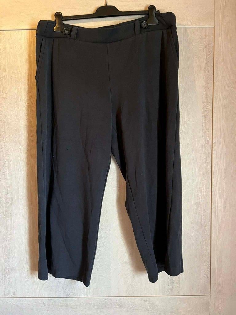 driekwart zwart rekker paprika 50, Kleding | Dames, Grote Maten, Zwart, Ophalen of Verzenden, Paprika, Gedragen