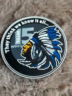 Patch 15Wing INTEL « Ils pensent que nous savons tout..., Enlèvement ou Envoi, Neuf, Écusson, Insigne ou Logo