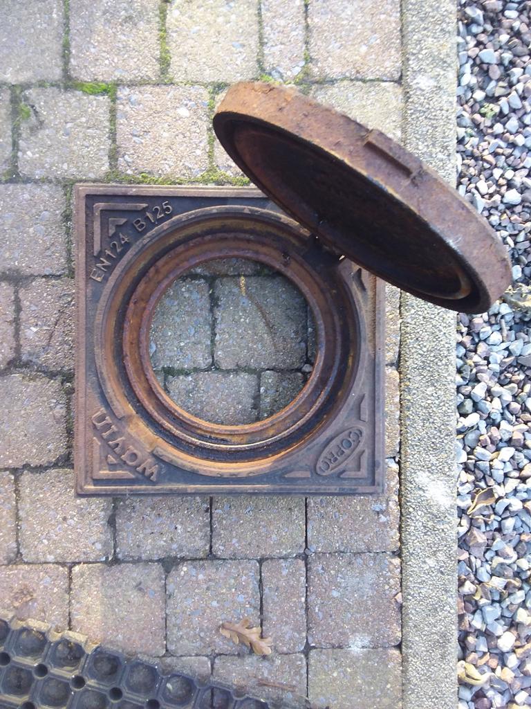 Gietijzeren putdeksel, Ophalen