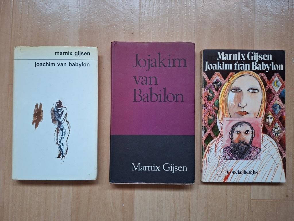 JOACHIM VAN BABYLON – MARNIX GIJSEN, Livres, Littérature, Enlèvement ou Envoi, Marnix Gijsen, Belgique, Utilisé