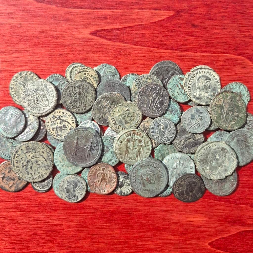 Lot de 66 pièces de l'Empire romain, Timbres & Monnaies, Monnaies | Europe | Monnaies non-euro, Enlèvement ou Envoi