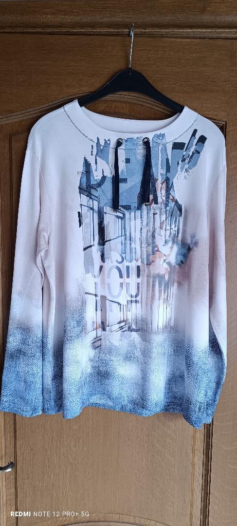 Blouse blanc,bleu,beige Rabe Since  1920.T.44. 😍, Vêtements | Femmes, Taille 42/44 (L), Enlèvement ou Envoi, Beige, Comme neuf