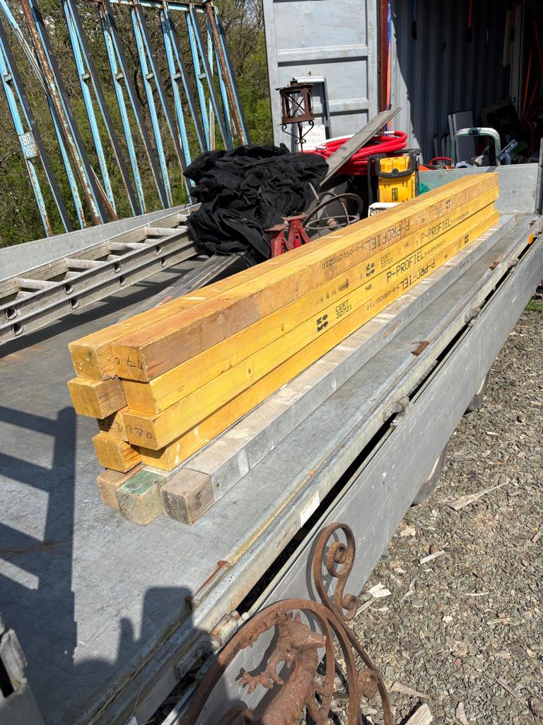 profilés de maçonnerie 11 pièces, Bricolage & Construction, Enlèvement, Utilisé