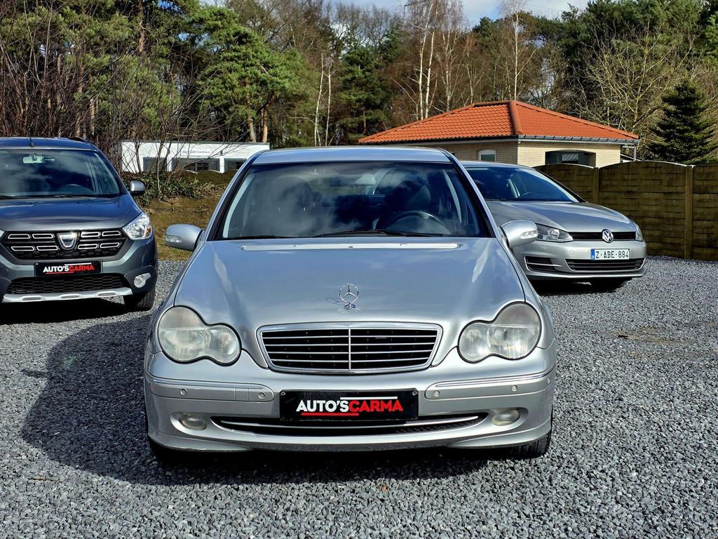 Mercedes-Benz C 200 Kompressor Benzine Automaat 163PK ZetelV, Auto's, Automaat, Gebruikt, Zwart, 4 cilinders