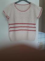 Nieuw, met de hand gehaakt truitje met korte mouwen., Hobby en Vrije tijd, Breien en Haken, Ophalen of Verzenden, Nieuw, Haken