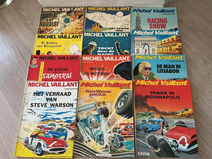 Strips Michel Vaillant, Boeken, Stripverhalen, Gelezen, Ophalen
