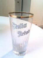 glas dikke emaille stella artois 33 cl, Ophalen, Zo goed als nieuw, Glas of Glazen, Stella Artois