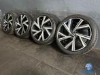 7mm! Originele VW Golf 8 5H Bergamo 18 inch zwarte velgen 5x, Auto-onderdelen, 18 inch, Gebruikt, -, -