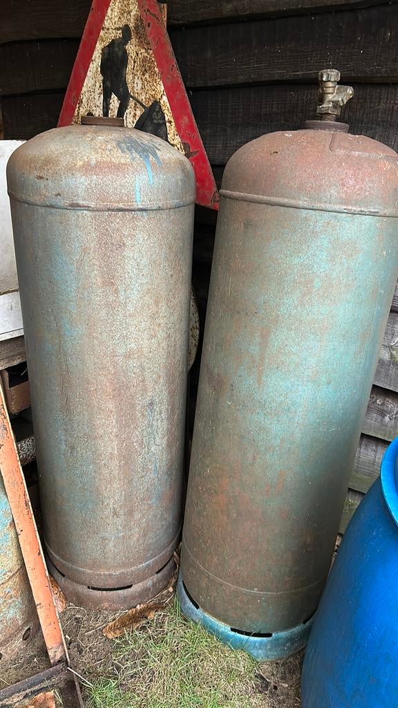 Gasfles, Ophalen, Zo goed als nieuw