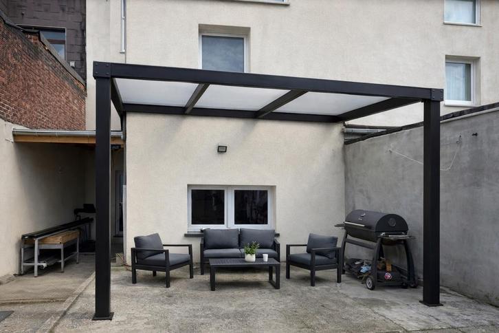 Grande pergola NEUF  anthracite 231x568cm /, Jardin & Terrasse, Terrasses, Neuf, Autres matériaux, Enlèvement