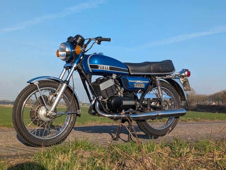 Yamaha RD250 1976 2 takt originele lak 19dkm, Motoren, Motoren | Yamaha, Particulier, Sport, 12 t/m 35 kW, 2 cilinders, Minimaal motorrijbewijs A2