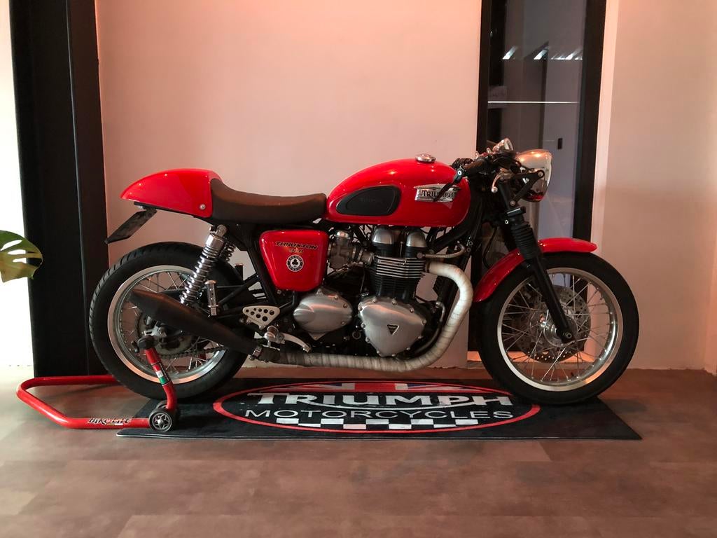 Triumph Thruxton 900 Te Koop, Motoren, 2 cilinders, 900 cc, Particulier, Meer dan 35 kW