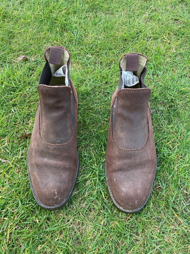 paardrijschoenen / korte laarzen - bruin, Kleding | Dames, Ophalen, Bruin, Lage of Enkellaarzen, Gedragen