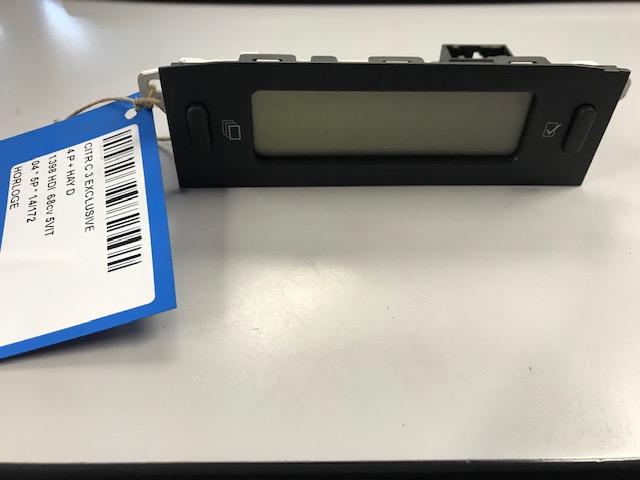 HORLOGE Citroën C2 (JM) (01-2003/09-2012), Autos : Pièces & Accessoires, Autres pièces automobiles, Citroën, Mevr. I. Hauben, Utilisé