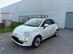 FIAT 500 1.2i BENZINE AUTOMAAT GEKEURD PANODAK WEINIG KM! ✅, Auto's, Stof, Beige, 1198 cc, Wit