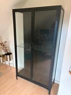 Smeedijzeren kast, Ophalen, Zo goed als nieuw, Glas