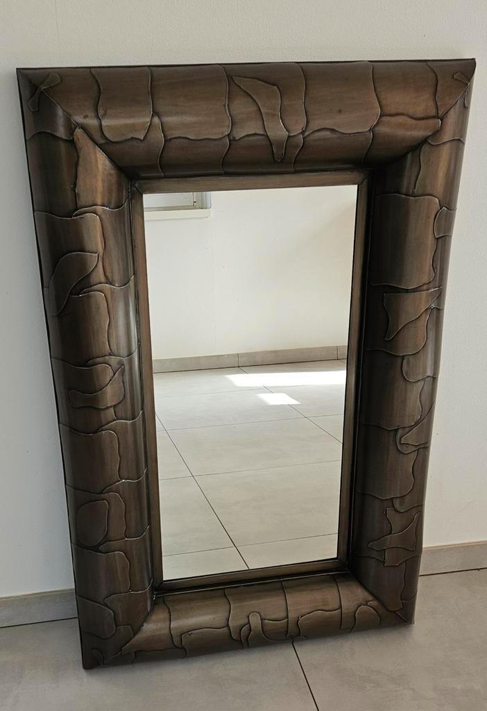 XXL Mexicaanse patchwork spiegel, Huis en Inrichting, Woonaccessoires | Spiegels, Ophalen