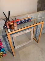 Console d’entrée, Maison & Meubles, Enlèvement, Comme neuf, Verre