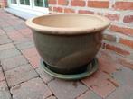 Terracotta bloempot, Rond, Zo goed als nieuw, Minder dan 40 cm, Terracotta