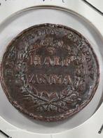 Inde - Britannique half anna, 1835, Enlèvement ou Envoi, Monnaie en vrac