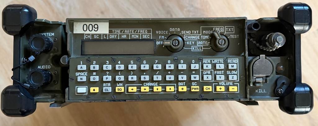 Bams vhf radio manpack, Ophalen of Verzenden, Gebruikt, Zender en Ontvanger