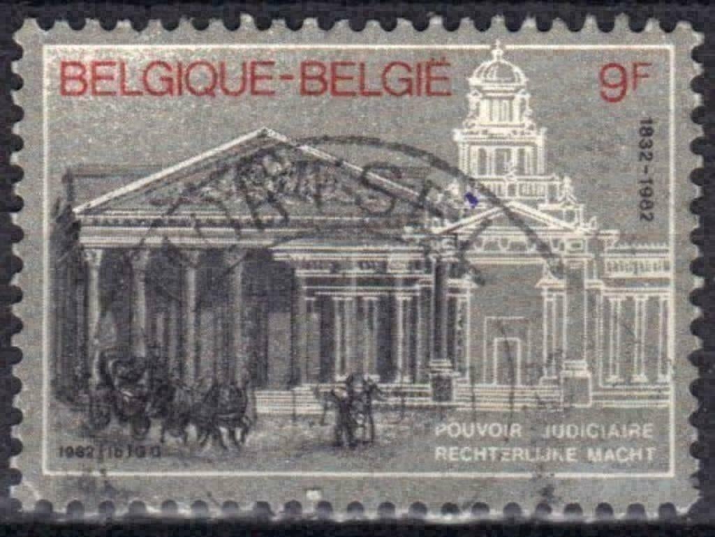 Belgique 1982 - Yvert/OBP 2035 - Célébrations (ST), Envoi, Affranchi, Oblitéré