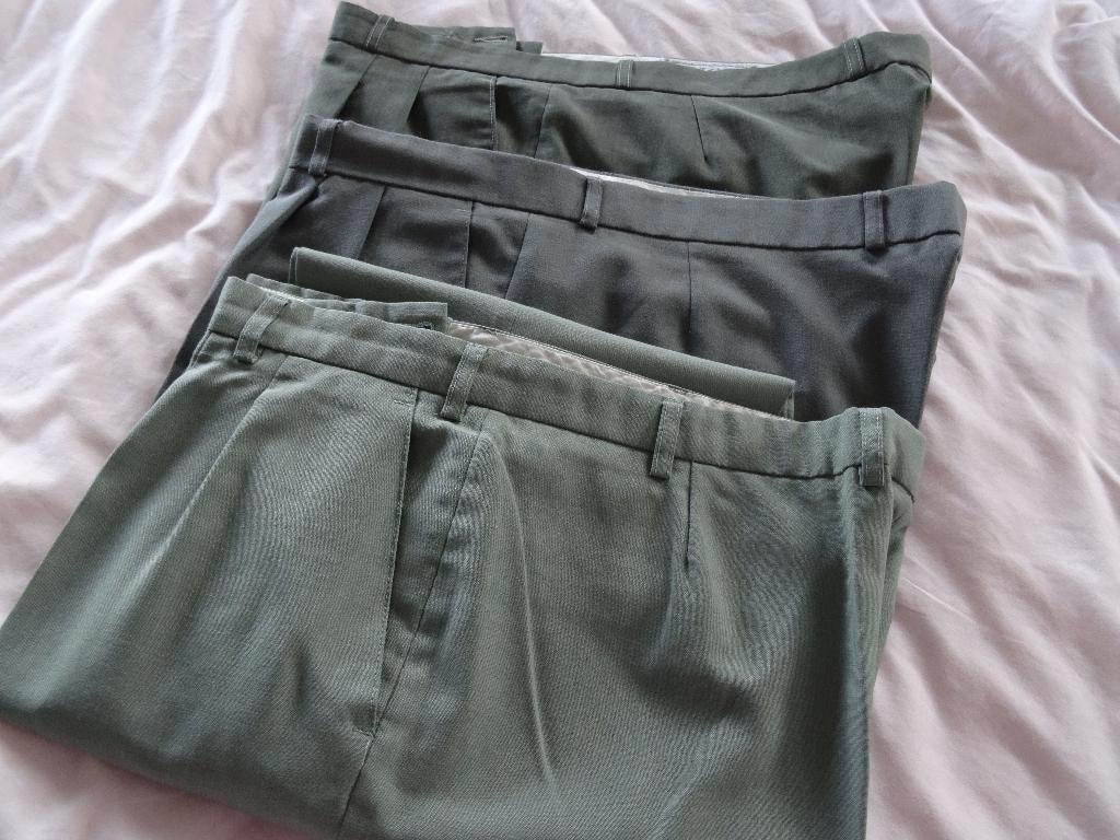 HERENBROEKEN GROTE MAAT, Kleding | Heren, Grote Maten, Ophalen of Verzenden, Gedragen, Groen, Broek of Spijkerbroek