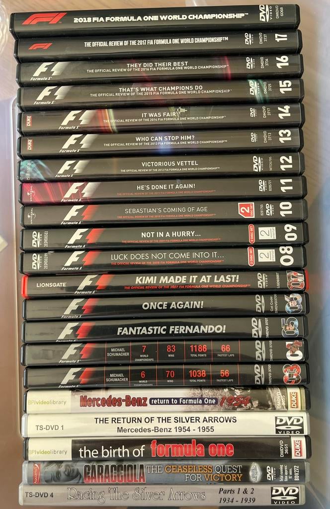 DVD de Formule 1, CD & DVD, DVD | Sport & Fitness, Enlèvement, Comme neuf