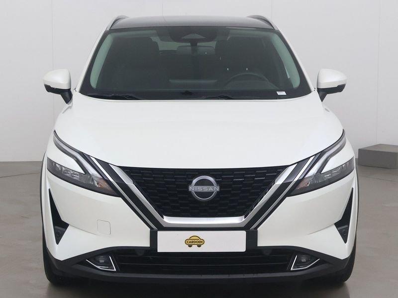 Nissan Qashqai 1.3 dig-t n-connecta xtronic 158 AT, Gebruikt, 4 cilinders, Overige bekleding, Wit