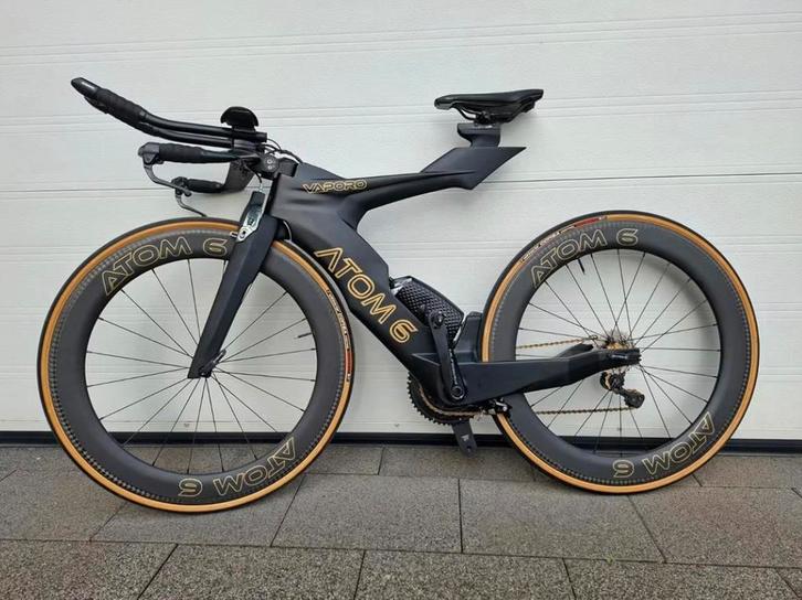 Custom made tijdritfiets  ‍️, Fietsen en Brommers, Fietsen | Racefietsen, Zo goed als nieuw, Carbon, Ophalen