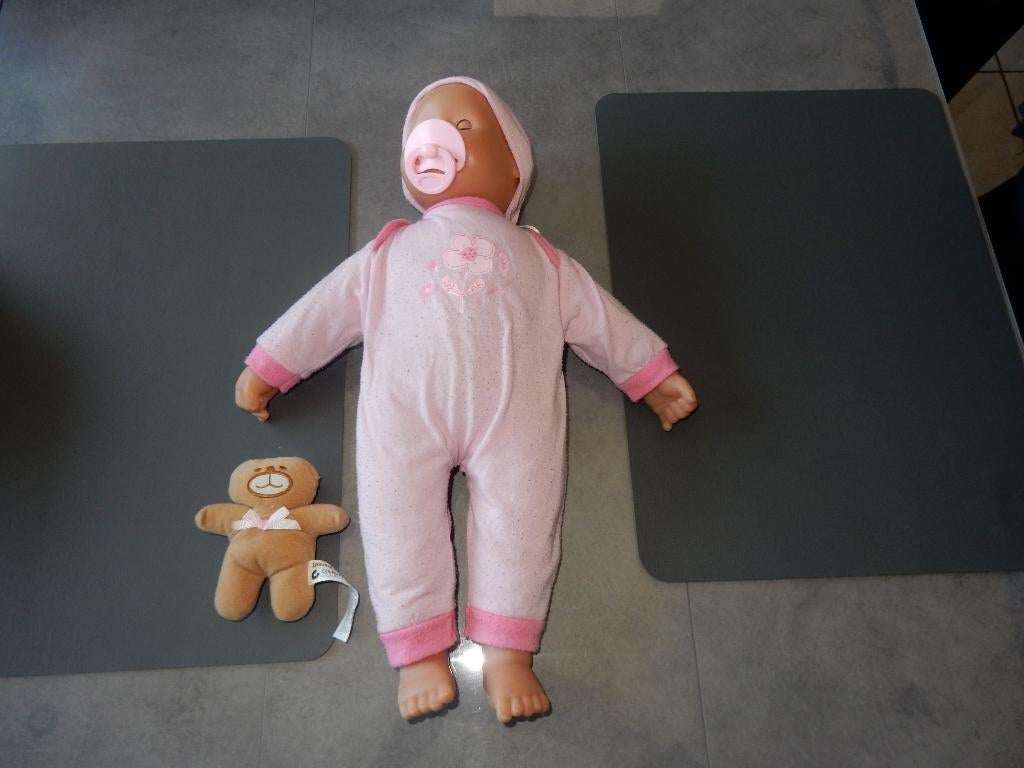 nr.95 - Babypop met soft body, Ophalen of Verzenden, Gebruikt, Babypop