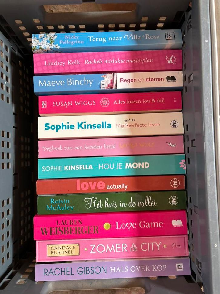 Allerlei romans (vooral chicklit en new adult), Livres, Chick lit, Comme neuf, Enlèvement