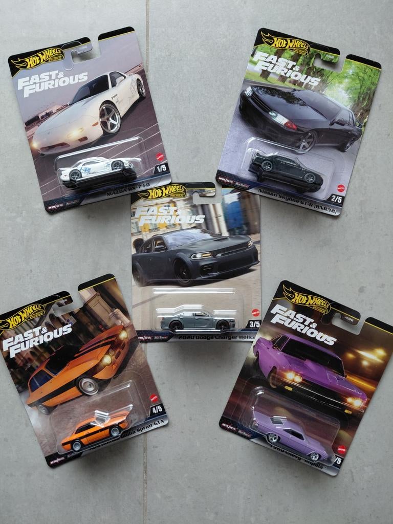 Hot Wheels Premium Fast and Furious, Ophalen of Verzenden, Nieuw, Auto