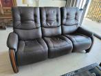Luxe leren 3-zit + 1-zit. Top kwaliteit. Perfecte staat., Ophalen