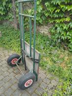 Steekwagen  DUVELTJE  duvelke  wielen luchtbanden, Doe-het-zelf en Bouw, Transportwagens, Ophalen, Gebruikt, Steekwagen