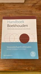 Handboek Boekhouden - Vennootschapsboekhouden (vijfde editie, Ophalen, Erik De Lembre; Patricia Everaert
