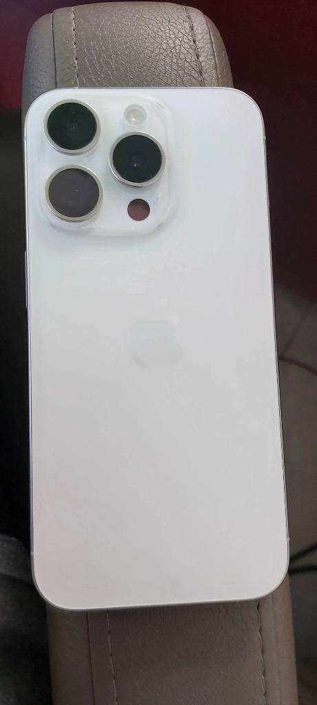 iPhone 15 Pro, Telecommunicatie, Mobiele telefoons | Apple iPhone, Zo goed als nieuw, 128 GB, iPhone 15 Pro, Wit, Ophalen